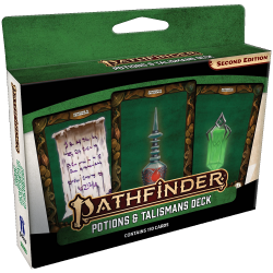 Pathfinder 2E Cards: Potions And Talismans Deck